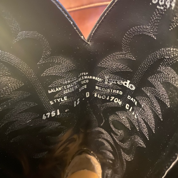 Laredo Key West Python Cowboy Boots 12D - Picture 12 of 12